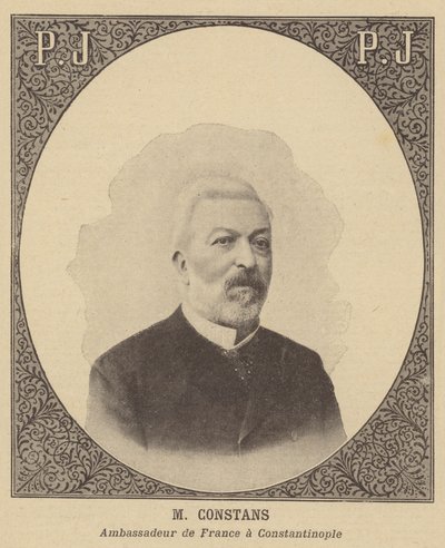 Ernest Constans, Franse ambassadeur in Constantinopel door French School